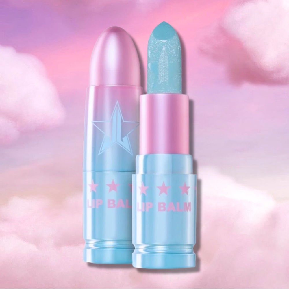 Jeffree Star | ‘Blue Balls’ Hydrating Glitz | NiB cotton candy diamond balm 🍭💎🫦